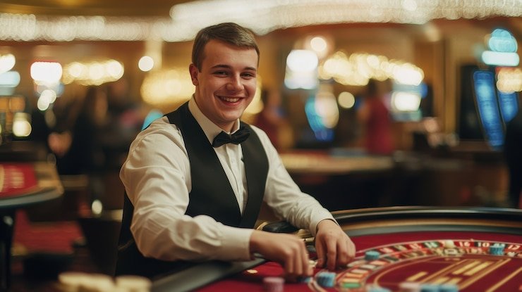 Ilustrasi keamanan akun dengan enkripsi dan autentikasi di m777casino